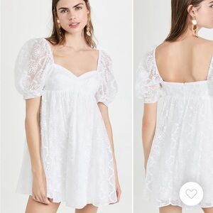 NWT Amanda Uprichard Dress White